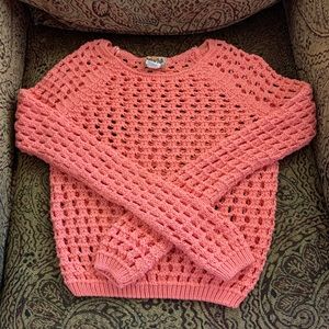 Mudd Girl’s Crocheted Sweater